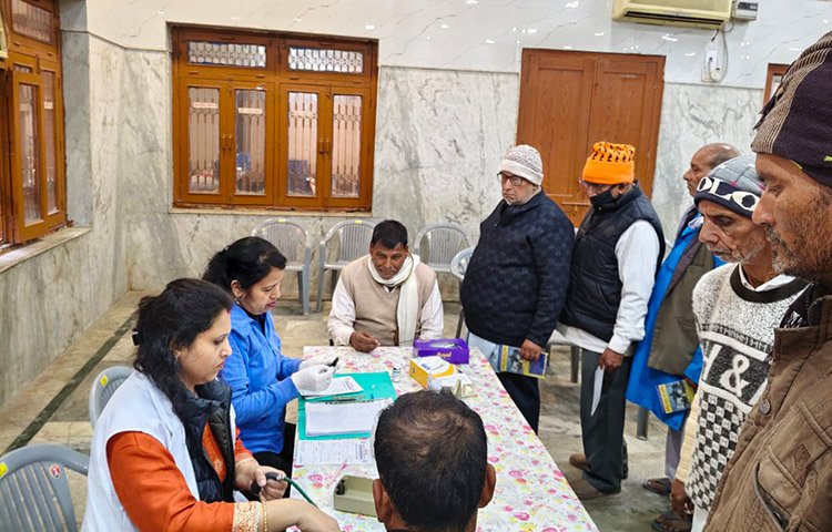 Free Eye Check-up & Cataract Referral Camp at Lala Nandimal Dharamshal